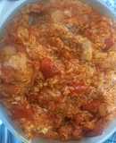 Arroz con Pollo en Salsa