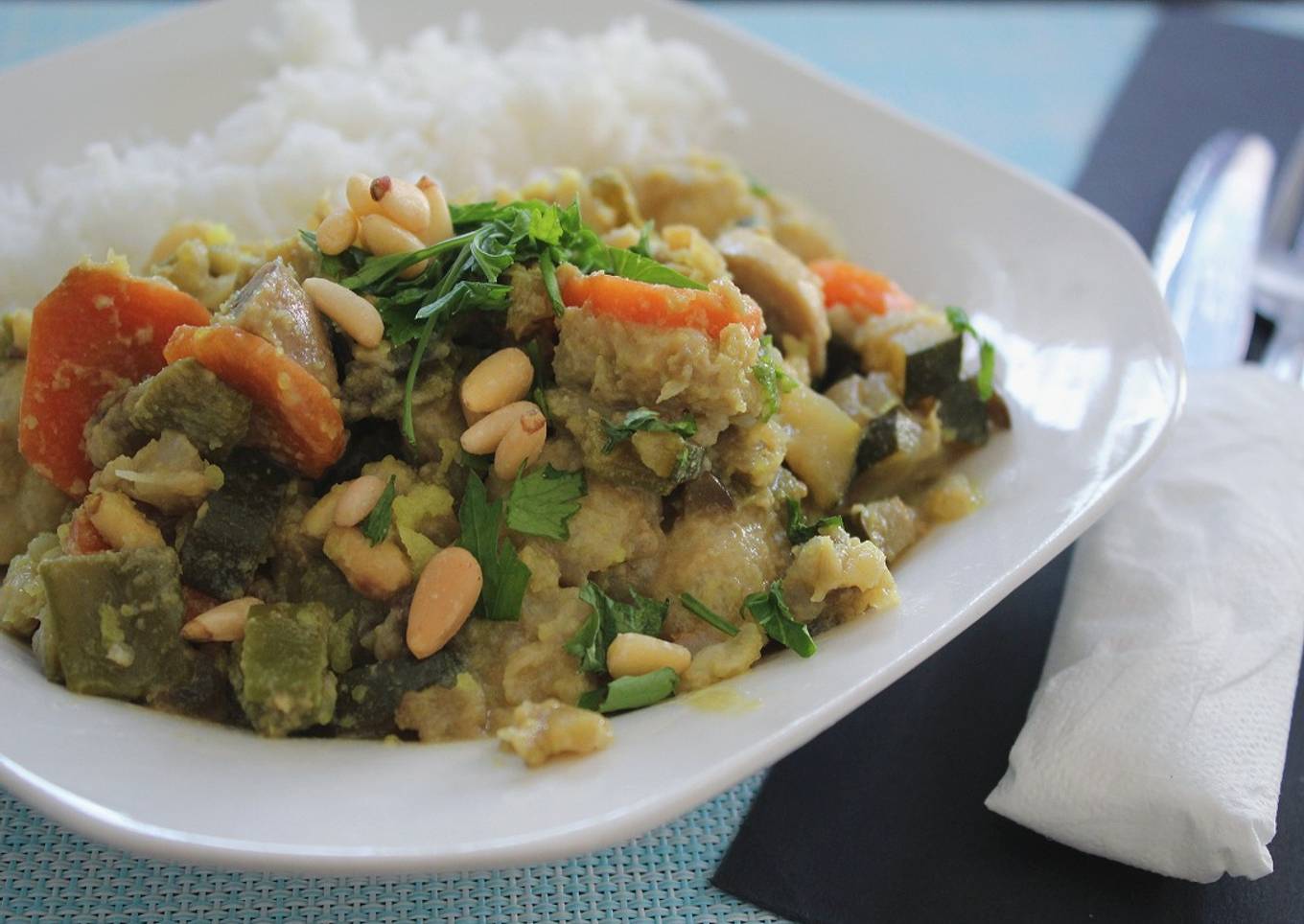 Curry vegetal