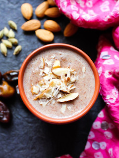 A picture of Sweet Ragi Porridge.