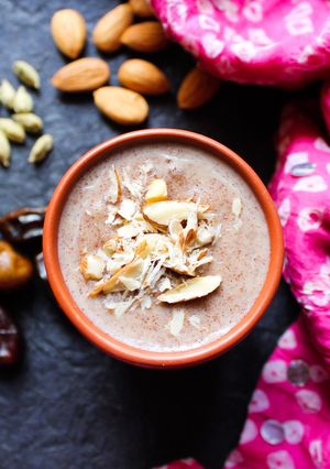 A picture of Sweet Ragi Porridge.
