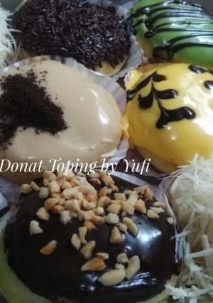 Foto resep Donat Toping