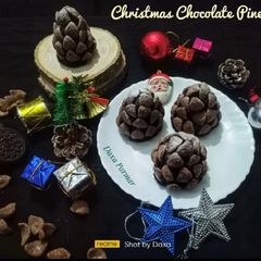 Christmas Chocolate Pine Tree A picture of Christmas Chocolate Pine Tree.