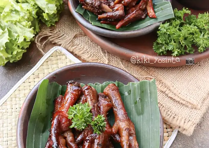 Langkah Mudah untuk Membuat AYAM (CEKER) BAKAR BACEM JOGJA yang Lezat Sekali