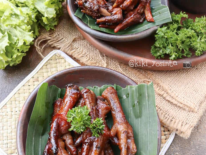 Cara Gampang Menyiapkan AYAM (CEKER) BAKAR BACEM JOGJA yang Sempurna