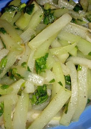 Foto resep 131. Tumis Labu Saos Tiram Sederhana