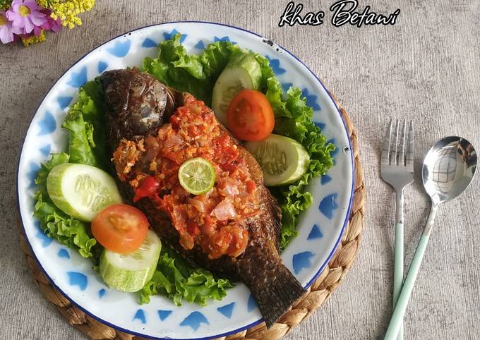 Resep 495 Pecak Ikan Khas Betawi Oleh Heni Suryani Cookpad