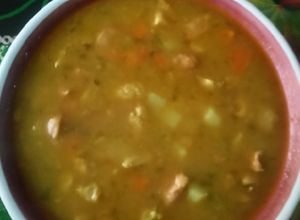 Una foto de Sopa de mondongo