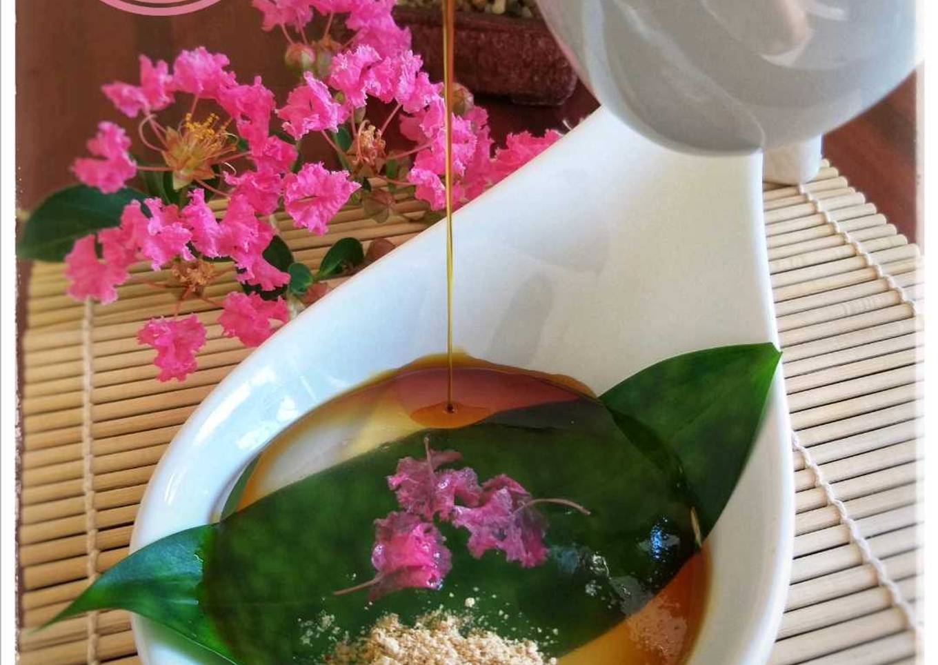 Resep Mizu Shingen Mochi a.k.a Raindrop cake?☔ Resep Mizu Shingen Mochi a.k.a Raindrop cake?☔