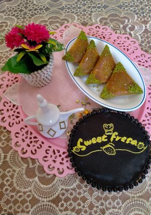 صورة لوصفة صامصة بالديول معسلة🌹🍓