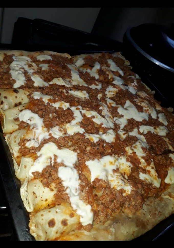 Una foto de Canelones de acelga🤭(sin ricota)