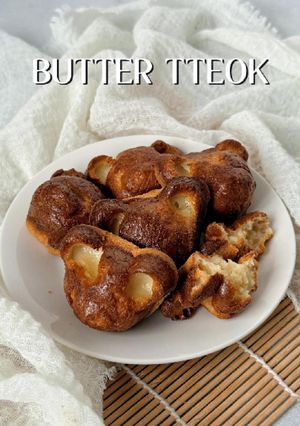 Foto resep Shanghai butter mochi / butter tteok