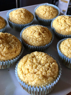 Una foto de Muffins de naranja sin azúcar