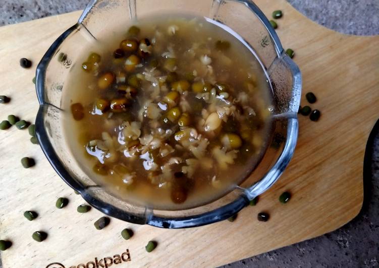 cara membuat bubur kacang hijau tanpa santan