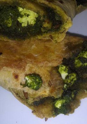 પાલક પનીર રોલ (Palak Paneer Roll Recipe In Gujarati) રેસીપી મુખ્ય ફોટો