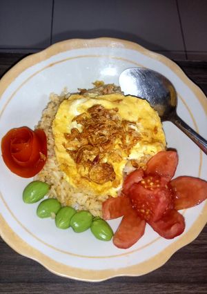 Foto resep Nasi goreng petai