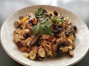 Une photo de risotto crozet