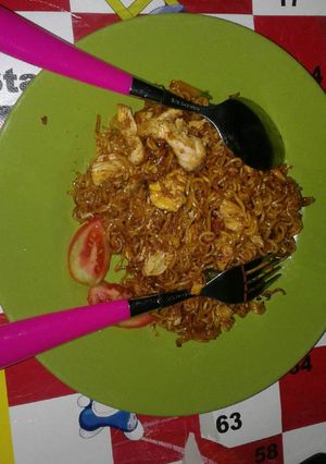 Foto resep Mie goreng telor ceplok
