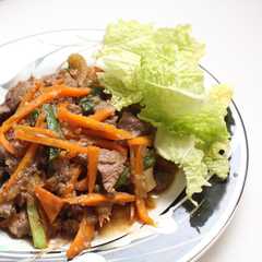 A picture of Bulgogi.