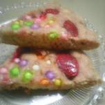 Muffin strawberry rainbow cocho chip magic com ala nia