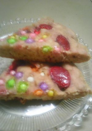 Foto resep Muffin strawberry rainbow cocho chip magic com ala nia
