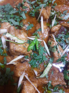 A picture of Chicken Quorma.