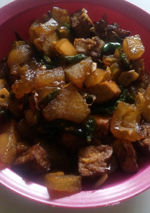 Foto resep Kikil cabe ijo