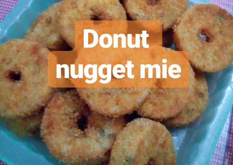 Bagaimana Membuat Donut Nugget Mie #PekanInspirasi, Bisa Manjain Lidah