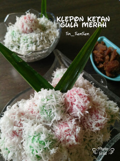 Foto resep 157. Klepon Ketan Gula Merah