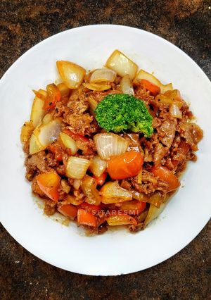 Foto resep Sapi Lada Hitam
