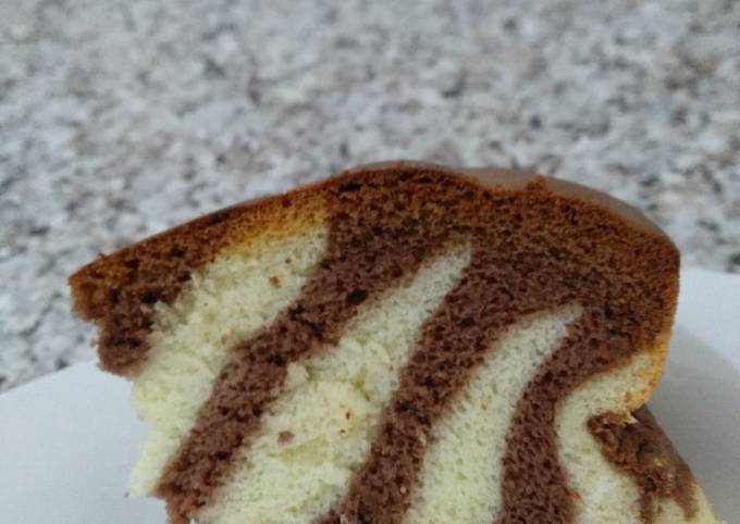 Ogura zebra cake #Tantanganakhirtahun #Masakditahunbaru