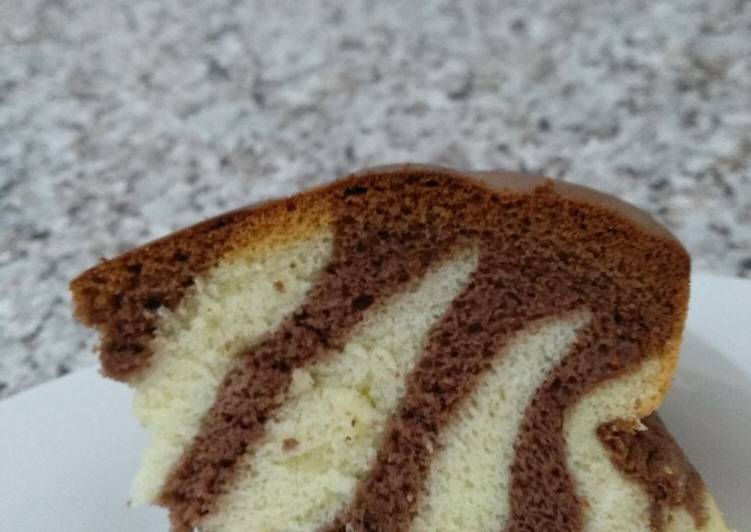 Ogura zebra cake #Tantanganakhirtahun #Masakditahunbaru