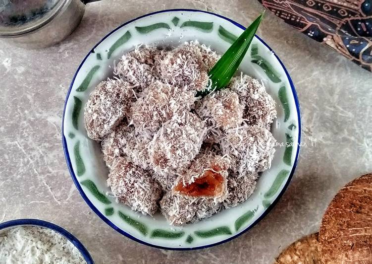 resep cara buat Ongol - Ongol Gula Merah