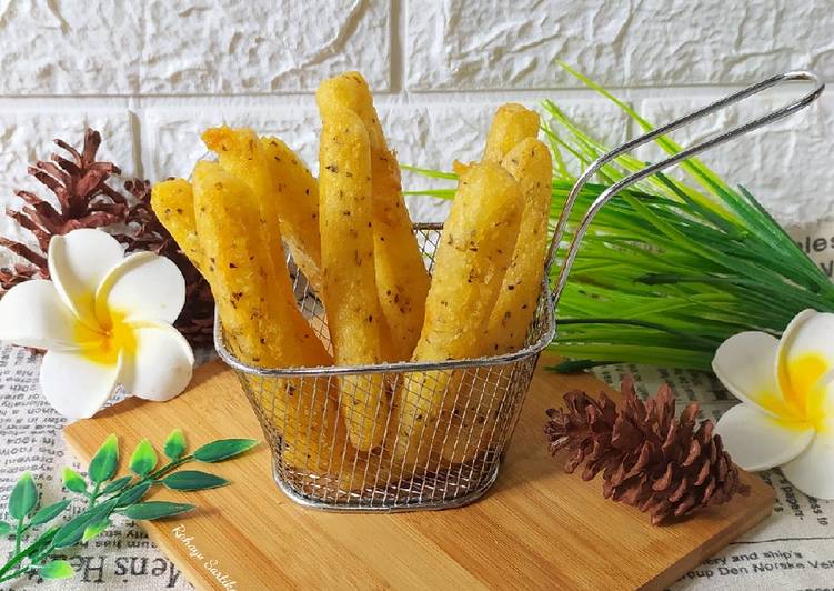Cara Mudah Menyiapkan Cheesy Potato Stick Anti Gagal