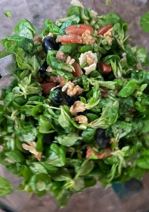 Foto principal de Ensalada de salmón y nueces🥬