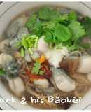 台式料理|超簡易蚵仔麵線作法 Taiwanese Oyster Noodles Recipe