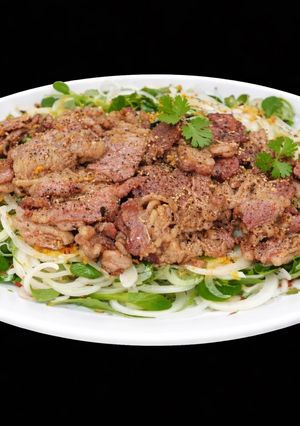 Hình của món SP.0569 - Gỏi Càng Cua Củ Hành Bò Úc.