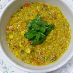 A picture of Masala oats.