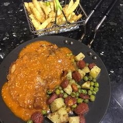 A picture of Tawa chicken steak.