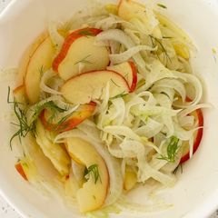 Apple and Fennel Salad A picture of Apple and Fennel Salad.