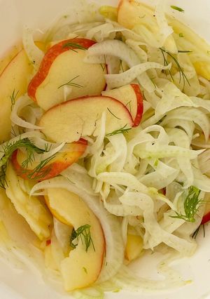 A picture of Apple and Fennel Salad.