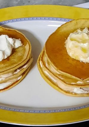 Φωτογραφία της συνταγής Κρέπες 🥞 με μπανάνα 🍌, γιαούρτι 🍚 & μέλι 🩷