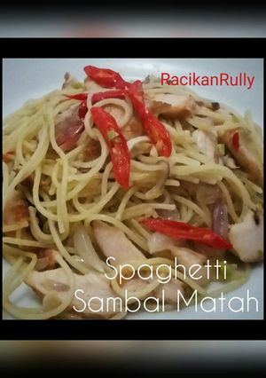 Foto resep Spaghetti Sambal Matah