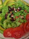 Ensalada fresca con frutos secos