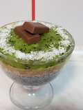 Budincă de chia cu kiwi