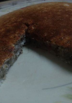 Una foto de Pancake vegan con mermelada de frutilla sin harinas y sin azúcar