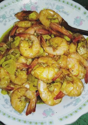Foto resep Udang masak asam