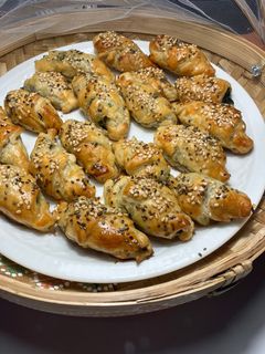 Una foto de Mini croissant.. salado o dulce, cuál prefieres?