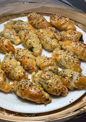 Una foto de Mini croissant.. salado o dulce, cuál prefieres?
