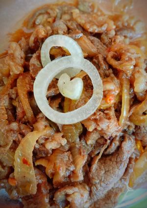 Foto resep Simple Beef Yakiniku