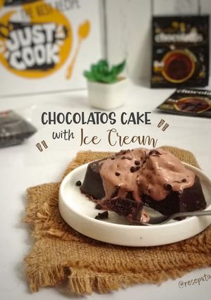 Foto resep Chocolatos Cake with Ice Cream